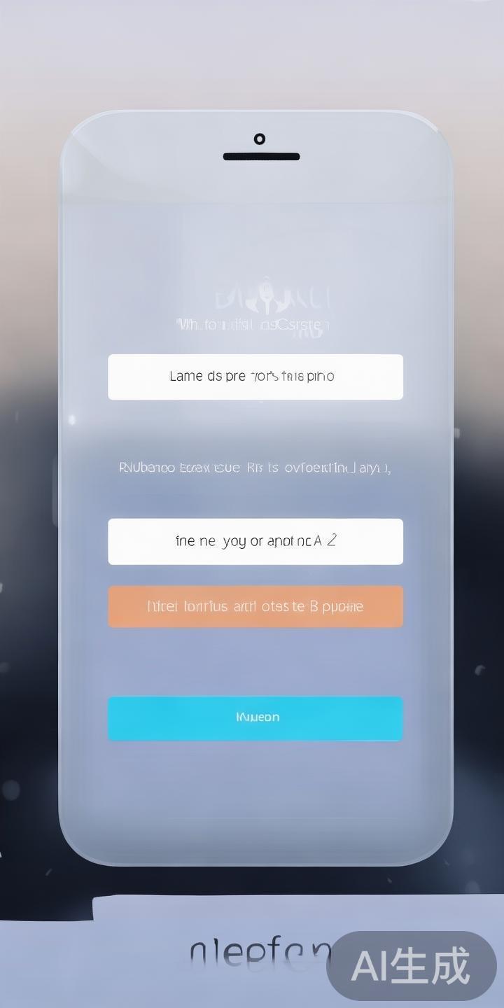 打开已安装的APP或官网首页后，您会发现登录界面。